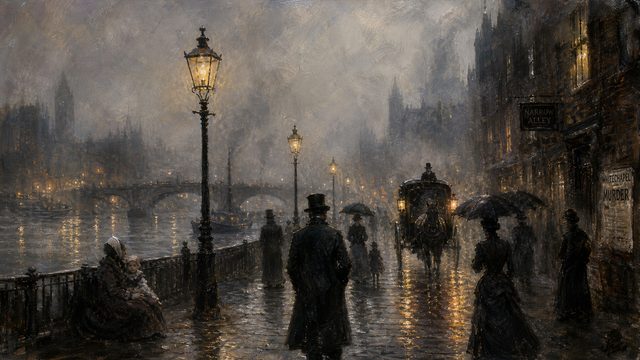 Brouillard — Londres 1888
