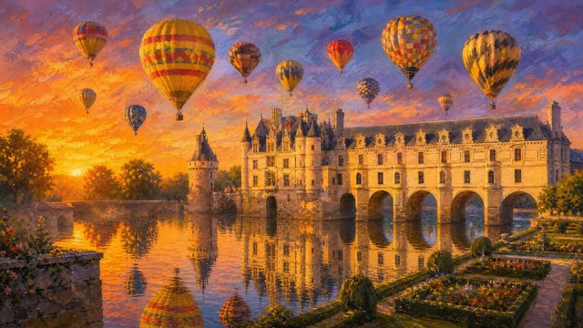 Montgolfières — Châteaux de la Loire